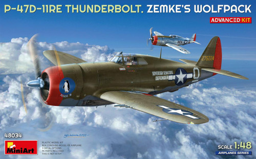MIN48034 1/48 Miniart P-47D-11RE Thunderbolt Razorback (ADVANCED) PREORDER MMD Squadron MIN48034 1/48 Miniart P-47D-11RE Thunderbolt Razorback (ADVANCED) PREORDER MMD Squadron