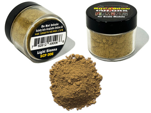 SCP006 Squadron Pigments Light Sienna Pigment 20g SCP006 MMD Squadron