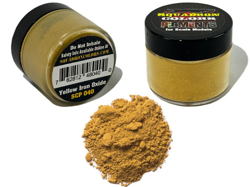SCP040 Squadron Pigments Yellow Iron Oxide 20g SCP040 MMD Squadron