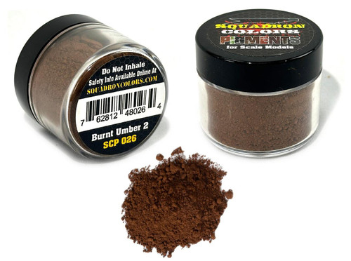 SCP026 Squadron Pigments Burnet Umber 2 20g SCP026 MMD Squadron