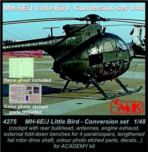 CMK-129-4275 1/48 CMK MH-6E/J/M Little Bird-conversion set for ACA  129-4275 MMD Squadron