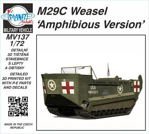 CMK-129-MV137 1/72 CMK M29C Weasel Amphibious Version  129-MV137 MMD Squadron