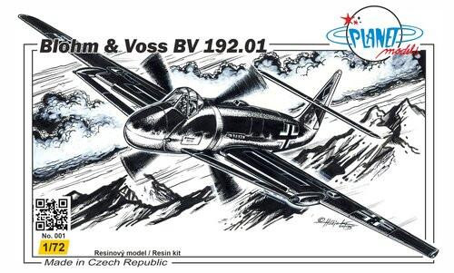 CMK-129-PLT001 1/72 Planet Models Blohm & Voss BV 192.01  129-PLT001 MMD Squadron