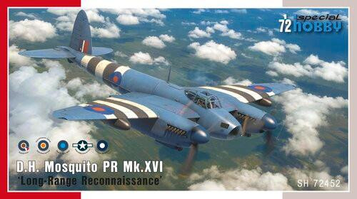 CMK-100-SH72452 1/72 Special Hobby DH. Mosquito PR Mk.XVI Long-Range Reconnaissance  100-SH72452 MMD Squadron CMK-100-SH72452 1/72 Special Hobby DH. Mosquito PR Mk.XVI Long-Range Reconnaissance  100-SH72452 MMD Squadron