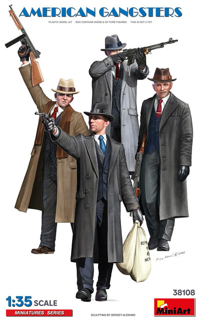 MIN38108 1/35 Miniart American Gangsters  38108 MMD Squadron