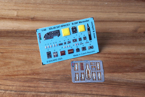 EDU3DL48247 1/48 Eduard B-26F Marauder cockpit & nose SPACE  3DL48247 MMD Squadron