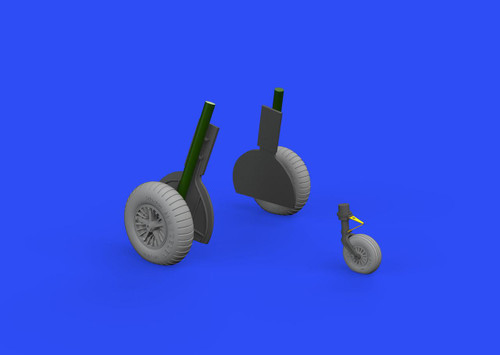 EDU632155 1/32 Eduard Bf 108 wheels spoked  632155 MMD Squadron EDU632155 1/32 Eduard Bf 108 wheels spoked  632155 MMD Squadron