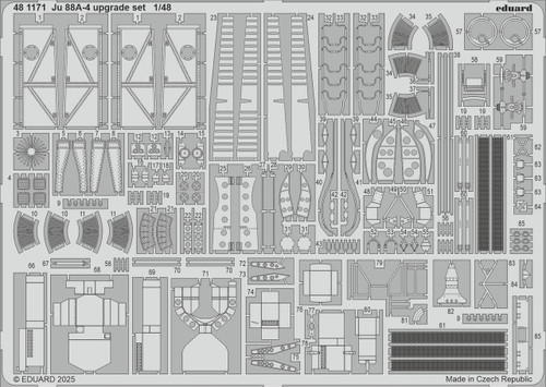 EDU481171 1/48 Eduard Ju 88A-4 upgrade set  481171 MMD Squadron