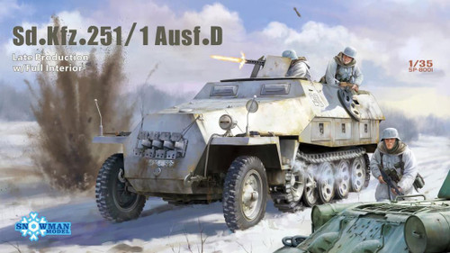 SMM-SP-8001 1/35 Snowman Sd.kfz.251/1 Ausf.D German Haltrack - PREORDER  MMD Squadron