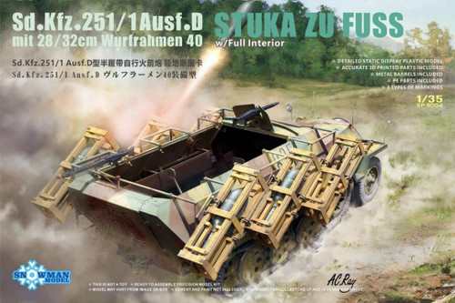 SMM-SP-8004 1/35 Snowman Stuka zu Fuss Sd.Kfz.251/1 Ausf.D German Haltrack - PREORDER  MMD Squadron