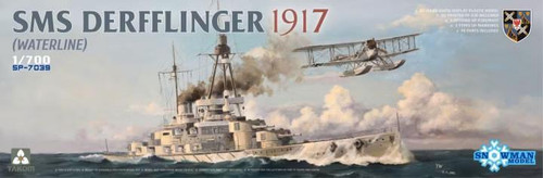 SMM-SP-7039 1/700 Snowman SMS Derfflinger 1917 (waterline) w/3D Printed FF-33E - PREORDER  MMD Squadron