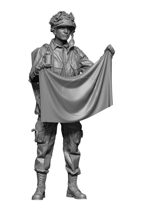 H3M35154 1/35 H3 Models WW2 US Para(Flag)  MMD Squadron