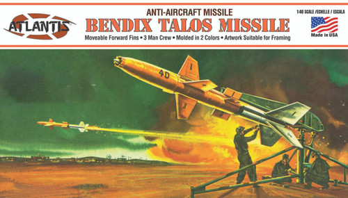 ALMH1808 1/40 Atlantis Models Bendix Talos Missile  MMD Squadron