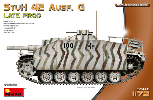 MIN72120 1/72 Miniart StuH 42 Ausf. G LATE Production - PREORDER MIN37080 MMD Squadron