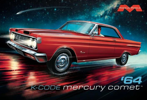 MOE2750 1/25 Moebius 1964 K-Code Mercury Comet MOE1208 MMD Squadron