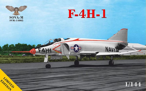 SVM-14005 1/144 Sova-M F4H-1 Phantom (1959 Flight tests) - 14005 MMD Squadron
