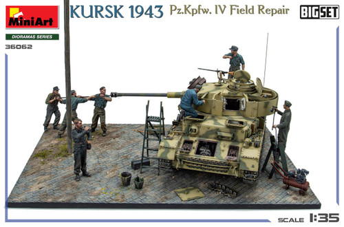 MIN36062 1/35 Miniart KURSK 1943 Pz.Kpfw.IV Field Repair (BIG SET) - FUTURE MIN37080 MMD Squadron MIN36062 1/35 Miniart KURSK 1943 Pz.Kpfw.IV Field Repair (BIG SET) - FUTURE MIN37080 MMD Squadron