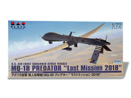 1/72 Platz USAF Unmanned Combat Air Vehicle MQ-1B PREDATOR Last Mission 2018