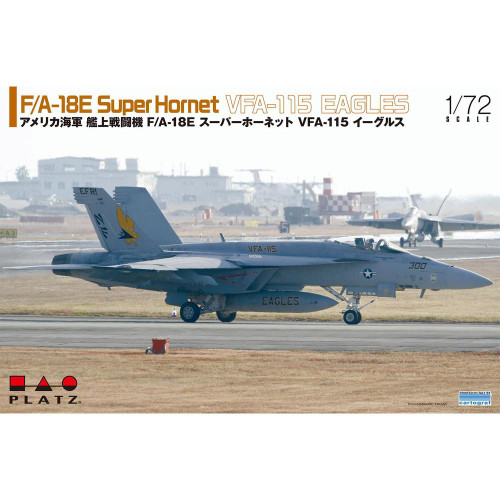 PLZ-AE-40 1/72 Platz USNAVY F/A-18E Super Hornet VFA-115 Eagles AE-40 MMD Squadron