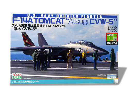 1/48 Platz US NAVY CARRIER FIGHTER F-14A TOMCAT Atsugi CVW-5 with Metal
Pitot Tube