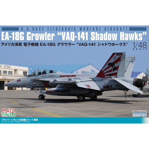 1/48 Platz US Navy Electronic Battles, EA-18G Growler VAQ-141, Shadow Hawks