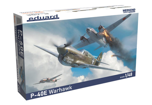 EDU84207 1/48 Eduard P-40E Warhawk Weekend Edition Plastic Model Kit EDU1190 MMD Squadron