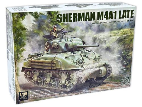 BRDBT056 1/35 Border Model Sherman M4A1 Late Plastic Model Kit BT-056 MMD Squadron BRDBT056 1/35 Border Model Sherman M4A1 Late Plastic Model Kit BT-056 MMD Squadron