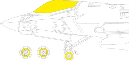 EDUCX697 1/72 Eduard F-35C Mask Set for Tamiya  MMD Squadron