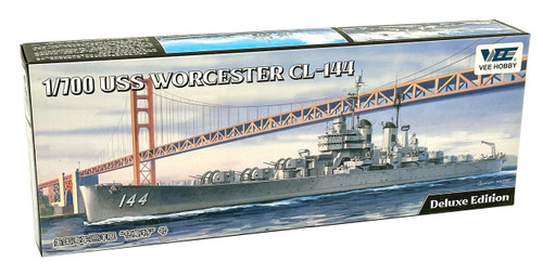 1/700 Vee Hobby USS Houston CL-81 1944 Heavy Cruiser (Deluxe