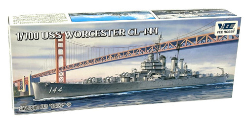 1/700 Vee Hobby USS Worcester CL-144 (Deluxe) - Squadron.com