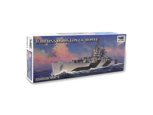 1/700 Vee Hobby USS Houston CL-81 1944 Heavy Cruiser (Deluxe