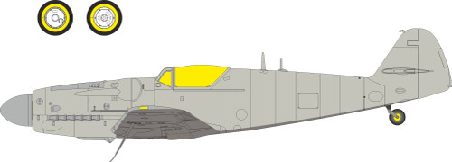 1/48 Eduard S-199 bubble canopy TFace MASK for EDUARD