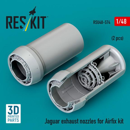 RES-RSU48-0574 1/48 Reskit Jaguar exhaust nozzles for Airfix kit  MMD Squadron
