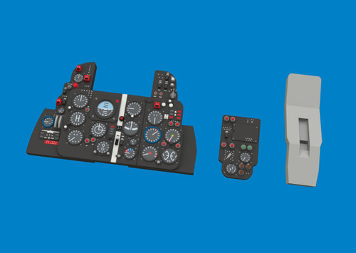 EDU644329 1/48 Eduard MiG-21F grey LooK Brassin for EDUARD November MMD Squadron