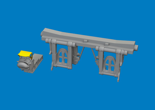 1/48 Eduard P-47N cockpit upgrade set PRINT Brassin for MINIART