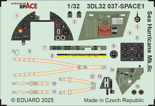 1/32 Eduard Sea Hurricane Mk.IIc SPACE SPACE for REVELL