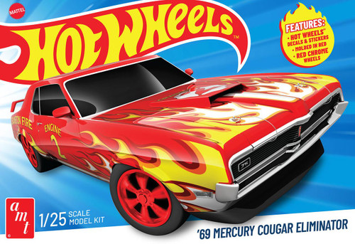 1/25 AMT Silhouette Collector Tin Hot Wheels Original 16 Plastic