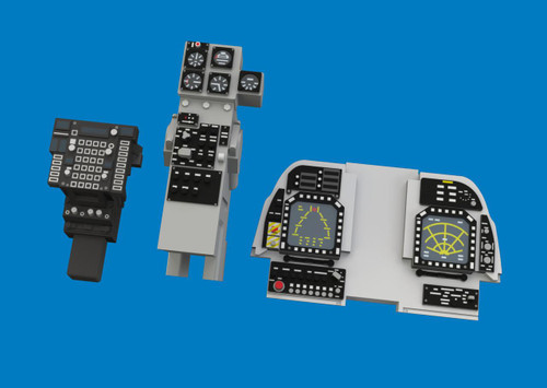 EDU644336 1/48 Eduard AV-8B Harrier Plus LooK Brassin for UMA MODELS December MMD Squadron