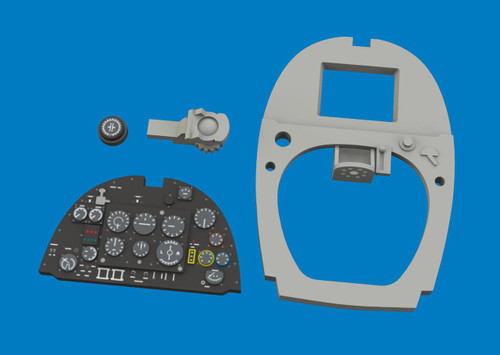 EDU674057 1/72 Eduard Spitfire Mk.Vb LooK Brassin for EDUARD January MMD Squadron