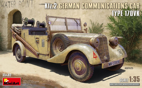 MIN35492 1/35 Miniart Kfz.2 Type 170VK German Communications Car - PREORDER  MMD Squadron