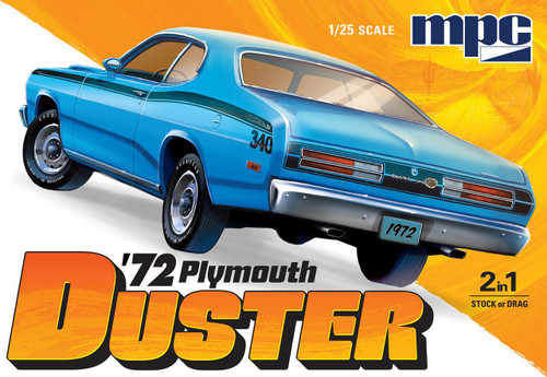 MPC1006 1/25 MPC 1972 Plymouth Duster Plastic Model Kit -  MMD Squadron