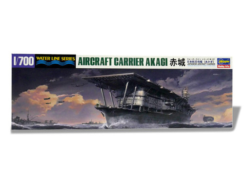HSG49227 1/700 Hasegawa AKAGI Plastic Model Kit  MMD Squadron