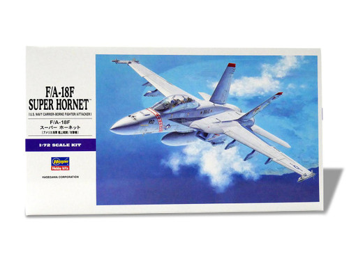 1/48 Hasegawa F/A-18F SUPER HORNET Plastic Model Kit - Squadron.com
