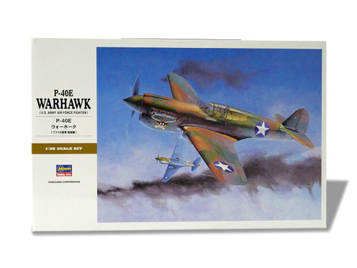 HSG08879 1/32 Hasegawa P-40E WARHAWK Plastic Model Kit  MMD Squadron