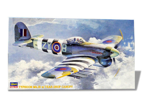 HSG09060 1/48 Hasegawa TYPHOON Mk. IB TEAR DROP Plastic Model Kit  MMD Squadron