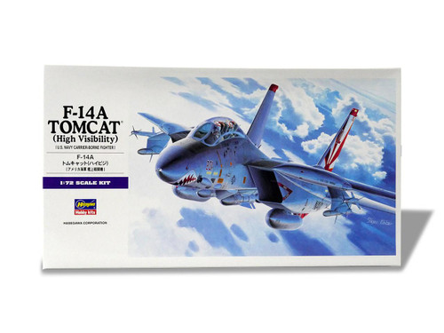HSG00533 1/72 Hasegawa F-14A TOMCAT (HIGH) Plastic Model Kit  MMD Squadron