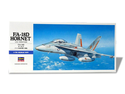 1/72 Hasegawa F/A-18F SUPER HORNET Plastic Model Kit - Squadron.com