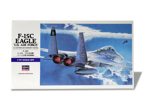 HSG00543 1/72 Hasegawa F-15C EAGLE U.S.A.F. Plastic Model Kit  MMD Squadron