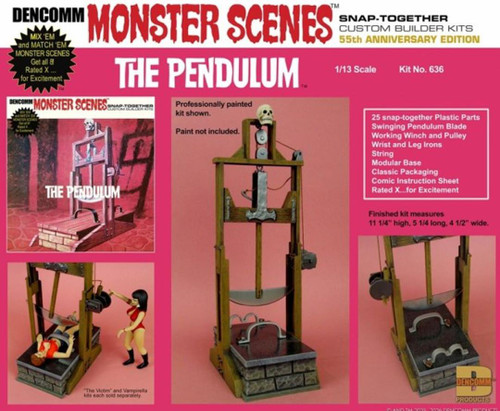 ALMD636 1/13 Dencomm Monster Scenes The Pendulum - PREORDER  MMD Squadron