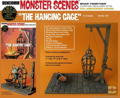 ALMD637 1/13 Dencomm Monster Scenes The Hanging Cage - PREORDER  MMD Squadron
